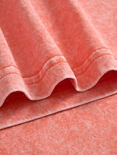 ieftine tricou simplu-Tricou damă 100% bumbac, vintage, spălat, topuri, modă, stilat, clasic, mânecă scurtă, guler rotund, topuri lungi, casual, zilnic, plajă, trandafir, roșu, albastru, verde iarbă, negru, portocaliu, vară, primăvară