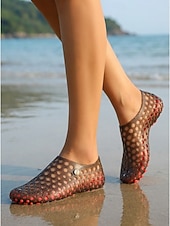 voordelige Vrouwen-Waterdichte, open strandschoenen voor dames - antislipzool voor strandvakanties en watersporten. &amp;reizen naar tropische eilanden