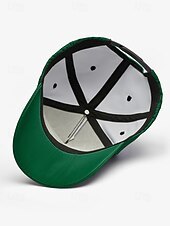 economico Accessori-Cappellino da baseball da uomo in poliestere con i colori della bandiera portoghese, vestibilità regolabile, ideale per tifosi di calcio, eventi calcistici, abbigliamento sportivo casual e attività all'aperto di tutti i giorni.