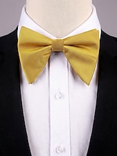 economico Matrimonio ACC-Papillon da uomo regolabile in poliestere, multicolore, accessorio formale per matrimoni, feste e cene di gala, design classico pre-annodato, adatto per matrimoni, banchetti e occasioni speciali.