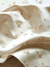 preiswerte Meerjungfrau Abendkleider-Meerjungfrauenschnitt Bodenlange Schleppe Abendkleid Elegant Blumen seidig Ärmellos Ein-Schulter Abendgesellschaft Gartenparty Satin Jacquard mit Gerafft