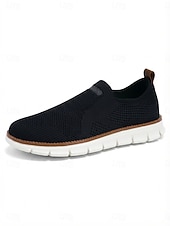 halpa miehet-Miesten beigenväriset slip-on-vapaa-ajan kengät, kevyet, hengittävät ja mukavat loaferit, saari- ja risteilytyyli miehille, sopivat lomakohteiden kävelyille, uima-altaan äärellä rentoutumiseen ja kesämatkoille.