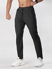 baratos Calças de Corrida &amp; Meias-Homens Calças de Corrida Calças esportivas Calças casuais Com Cordão Bolsos Calças Diário Ao ar livre Esportes Verão Primavera Outono Secagem Rápida Pavio Humido Treino de Ginástica Exterior Esportivo