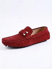 halpa miehet-miesten punaiset ajokengät, slip-on-mokkasiinit, kevyet ja mukavat kävelykengät ulkoiluun, lomamatkoille, ulkoiluun ja älykkääseen rentoon lomatyyliin