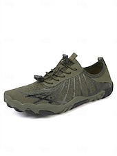 voordelige Heren-Neon groene, sneldrogende waterschoenen voor heren, ademende, lichtgewicht aquasneakers met antislipzool, ideaal voor wateractiviteiten, zwemmen, strandwandelingen, kajakken, kustreizen en buitensporten.