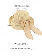preiswerte Hüte für Damen-Damen-Sonnenhut im Boho-Stil, faltbarer Strohhut mit breiter Krempe und Schleife in verschiedenen Farben für Strandurlaub, Freizeit, Reisen und Sommerurlaub im Resort.