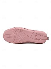 billiga Damsneakers-Rosa promenadskor för kvinnor – flexibla och bekväma sneakers med noll dropp för resor, promenader utomhus, trädgårdsarbete &amp;dagligt vardagskläder