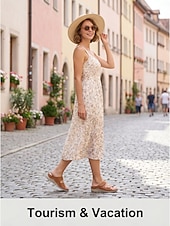 abordables Comfort Sandals-Women's Light Brown Arch Support Comfort Sandals – Double Adjustable Strap Slide Slippers, Soft Cushioned Slip-On Shoes for Home, Travel &amp; Everyday Use