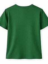 abordables Camiseta lisa-Camisetas de mujer 100% algodón - Camiseta vintage de manga corta y cuello redondo de calidad