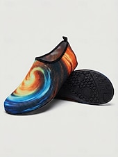 economico Donne-Scarpe da acqua da donna con stampa colorata, calzini acquatici antiscivolo ad asciugatura rapida, calzature leggere e traspiranti per spiaggia, nuoto, snorkeling e immersioni. &amp;surf