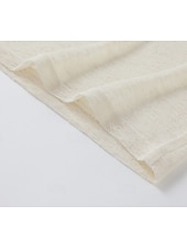  Per donna Camicia Blusa con texture Top estivi Semplice Elegante Classico Manica Corta Scollo a V Top lunghi Casuale Beige chiaro Verde chiaro Viola chiaro Estate Primavera