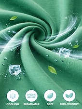  Dame T skjorte T-skjorte عادي Mote Stilfull Grunnleggende Kortermet Crew-hals Vanlige topper Daglig Ut på byen Helg Svart Hvit Rosa Rød Navyblå Sommer Vår Ice silk cool feeling