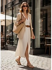 ieftine Sandale tip slide-Șlapi împodobiți cu strasuri, cu talpă cu platformă și curea tanga, sandale elegante și confortabile pentru vacanțele de vară și zilele de plajă