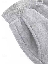 Χαμηλού Κόστους Γραφικά Παντελόνια-Γυναικεία Αθλητικές Φόρμες Τζόγκκερ Διακοπές Βίντατζ Εθνοτικό στυλ Πλήρες μήκος Ψηλή Μέση Πεταλούδα Κορδόνι Τσέπη Φλις Διατηρείτε Ζεστό Αντιανεμικό Άνετα Ελαστικό Διακοπές Επίσημο Δρόμος