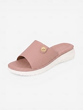 economico Sandali Comodi-Sandali da donna comodi con plateau, sandali slip-on imbottiti con plantare morbido per casa, viaggi e uso quotidiano.