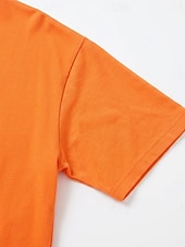 economico T-shirt semplice-Per donna Taglia grande Maglietta Tinta unica Elegante Casual Manica Corta Girocollo Top Regolari Quotidiano Sportivo Uscire Nero Bianco Giallo Blu marino Arancione Estate Primavera