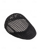 economico Cappelli da uomo-Cappello da uomo in paglia intrecciata, leggero e traspirante, multicolore, ideale per vacanze al mare o per l'uso quotidiano all'aperto, elegante e comodo.