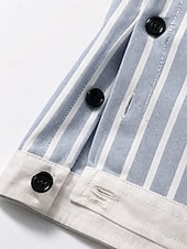 Χαμηλού Κόστους Πολυτελή Παντελόνια-Γυναικεία Κάπρι παντελόνια Βαμβακερό λινό παντελόνι κινέζικα Διακοπές Βασικό Καθημερινό Μήκος μοσχάρι Ψηλή Μέση Ριγέ Τσέπη Εκτύπωση Άνετα Moale Άνετο Μικροελαστικό Καθημερινά ΕΞΩΤΕΡΙΚΟΥ ΧΩΡΟΥ Δρόμος