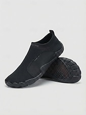 economico Donne-Scarpe da acqua da donna in rete blu, calzini da acqua antiscivolo a maglia ad asciugatura rapida, calzature leggere e traspiranti per spiaggia, nuoto, snorkeling, immersioni, surf &amp; escursionismo