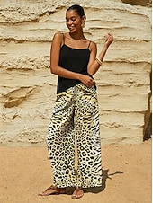 billiga Enkel tank-Dam Ensfärgat Svart Cami Ärmlös Dagligen Sommar