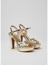 levne Diskotékový a hippie styl 70. let-Dámské vintage disco růžové sandály na platformě ze 70. let - třpytivé a robustní sandály na vysokém podpatku s páskem na kotník pro večírky ve studiu 54 a noční kluby. &amp;okouzlující retro outfity