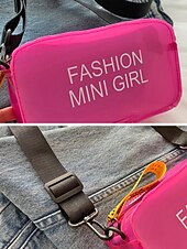 billige Reise- og feriebager-kvinners klar PVC-skulderveske, flerfarget gjennomsiktig skulderveske med justerbar stropp, lett og stilig for strandferie, reise og uformell daglig bruk.