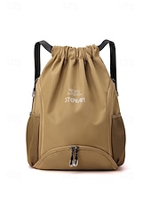 economico Zaini da Esterno-Zaino da donna in nylon, disponibile in vari colori, di grande capacità con numerose tasche, leggero e resistente, ideale per vacanze al mare, sport all'aria aperta e per l'uso quotidiano.