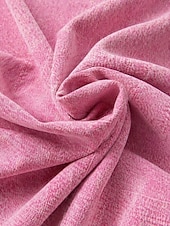 ieftine Rochie simplă-Rochie de damă până la genunchi, spălată, 90% bumbac, vintage, casual, mânecă scurtă, guler cămașă, albastru, negru, roz, vară, primăvară