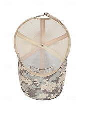  Heren truckerpet van polyester met Amerikaanse vlag, geborduurd klittenbandpatch in diverse kleuren, verstelbare pasvorm, perfect voor de viering van 250 jaar Amerika, Onafhankelijkheidsdag,