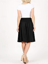 Χαμηλού Κόστους Γυναικείες φούστες και σορτς-Γυναικεία Μονόχρωμο Casual φούστα Φούστες τένις με σορτς Αθλητική φούστα Αμάνικο Πλισέ Τσέπη Ψηλή Μέση Ελαστικό Σκούπισμα ιδρώτα Αναπνέει Τέννις Γκολφ Pickleball Φούστες Ελλειψη Μαύρο Κρασί Βαθυγάλαζο