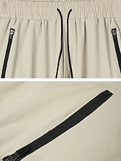 baratos Calças de Corrida &amp; Meias-Homens Calças de Corrida Calças esportivas Calças casuais Com Cordão Bolsos Calças Diário Ao ar livre Esportes Verão Primavera Outono Secagem Rápida Pavio Humido Treino de Ginástica Exterior Esportivo