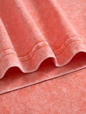  T-shirt femme en coton délavé à l'acide, style vintage, manches courtes, col V, coupe classique, décontracté, idéal pour le quotidien et les sorties, bleu violet / bleu noir violet orange été