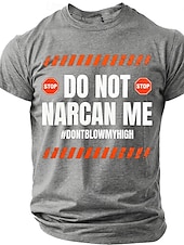  Men's Do Not Narcan Me Dont Blow My High Funny Sarcastic Meme Edgy Dark Humor T-shirt Graphic Crew Neck Short Sleeve Gag Gift for Friends Party Navy Blue Designer Clothing Apparel