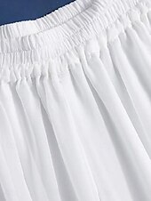 economico gamba larga e vita alta-Per donna Gamba larga Pantaloni Vacanza Streetwear Leggero Lunghezza intera Vita Alta Semplice Elastico in vita Taglio alto Comodità Traspirabilità Confortevole Elasticizzato All'aperto Vacanza