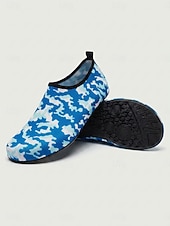 economico Donne-Scarpe da acqua da donna con stampa colorata, calzini acquatici antiscivolo ad asciugatura rapida, calzature leggere e traspiranti per spiaggia, nuoto, snorkeling e immersioni. &amp;surf