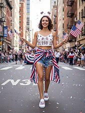 billiga Kvinnoskor-USA:s 250-årsjubileum Dam America slip-on canvas sneakers - Patriotisk USA-flagga tryck Lätta andningsbara vardagsskor för självständighetsdagen parader  vardagligt streetwear