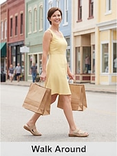 economico Sandali Comodi-Sandali da donna con supporto plantare a mandorla – ciabatte comode con cinturino regolabile in velcro, sandali imbottiti da infilare per camminare, per interni ed esterni &amp;abbigliamento quotidiano