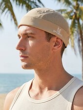 billiga Herrhattar-herr snabbtorkande polyester justerbar solskyddsmössa, flerfärgad andningsbar utomhushatt för strandsemester, avslappnad vardag &amp;sportaktiviteter