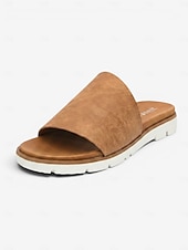 abordables Sandales Confort-Sandales noires confortables pour femmes avec soutien de la voûte plantaire - sandales légères et confortables toute la journée, à bout ouvert et semelle antidérapante, idéales pour la marche et les