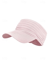 voordelige Dameshoeden-Damespet met elastische polyester klep, gemaakt van stretchstof voor casual buitenactiviteiten, reizen en vakanties, verkrijgbaar in verschillende kleuren, comfortabele zomerpet voor dames
