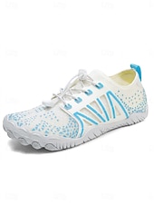 cheap Men-Men's Blue Water Shoes - Quick-Dry Barefoot Aqua Sneakers - Breathable Non-Slip Outdoor Shoes for Water Activities, Beach Walking, Swimming and Vacation Travel