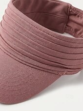 voordelige Dameshoeden-Damespet met elastische polyester klep, gemaakt van stretchstof voor casual buitenactiviteiten, reizen en vakanties, verkrijgbaar in verschillende kleuren, comfortabele zomerpet voor dames