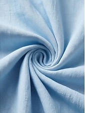 preiswerte Kleider-Damen Midikleid Kleider in Leinenoptik Sommerkleid Basic Klassisch Täglich Urlaub Lässiger Schnitt Einfach Halbarm V Ausschnitt Blau Weiß Hellgrün Aprikose Sommer Frühling