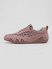 Χαμηλού Κόστους Γυναικεία Sneakers-Γυναικεία ροζ mesh casual παπούτσια - slip-on sneakers, άνετα, αναπνεύσιμα υποδήματα για καθημερινή χρήση, περπάτημα, πεζοπορία &amp;ταξίδι