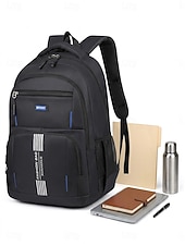 cheap College Backpacks-Men's Lightweight Laptop Backpack, Water-Resistant Large Capacity College &amp; Work Backpack for Daily Commute Travel