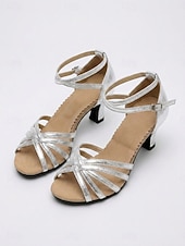 preiswerte 1920er Jahre &amp; Gatsby-Ära-Champagnerfarbene Damen-Pumps im Stil der 1920er Jahre, inspiriert von „Der große Gatsby“ – Vintage-Flapper-Tanzschuhe mit gekreuzten Riemen &amp;elegante Kitten Heels für Jazzpartys, Gatsby-Galas