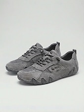 Χαμηλού Κόστους Γυναικεία Sneakers-Γυναικεία ροζ mesh casual παπούτσια - slip-on sneakers, άνετα, αναπνεύσιμα υποδήματα για καθημερινή χρήση, περπάτημα, πεζοπορία &amp;ταξίδι