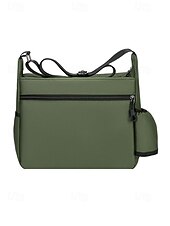 baratos Bolsas para Homem-Bolsa transversal masculina em nylon, bolsa de ombro com vários bolsos e porta-garrafa, mochila casual para atividades ao ar livre. &amp;uso diário