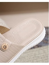 economico Sandali Comodi-Sandali da donna comodi con plateau, sandali slip-on imbottiti con plantare morbido per casa, viaggi e uso quotidiano.