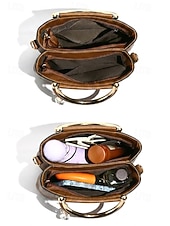 ieftine Genți Totes-Geantă de damă din piele ecologică, geantă multicoloră cu pandantiv tip ciucure, curea reglabilă pentru mânerul superior, umăr, crossbody, cadouri pentru întâlniri, purtare zilnică